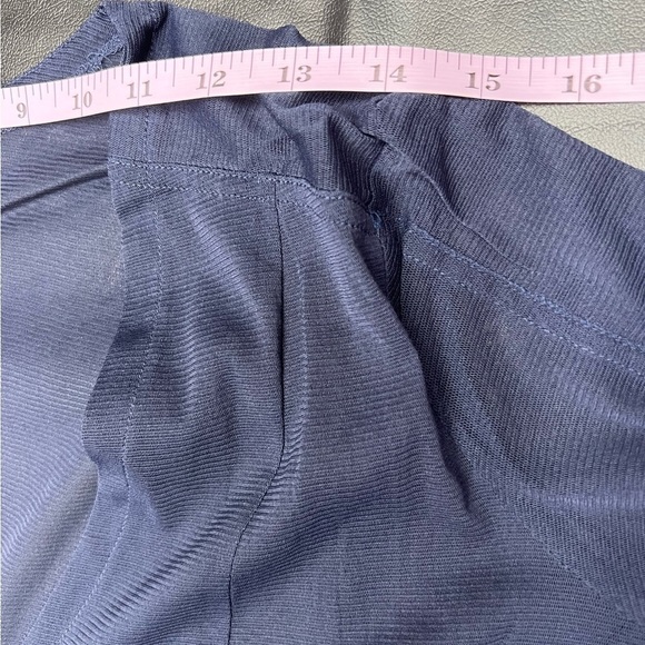 NWT We are HAH Mama C Dress Night Navy Lace Sheer Panel Maxi Dress - Picture 11 of 14